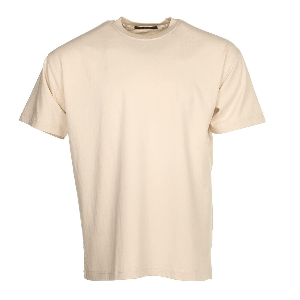 Stampd Stacked Back Relaxed Tee Sand MD